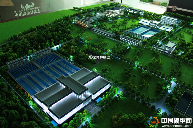 觀瀾自來水工業模型