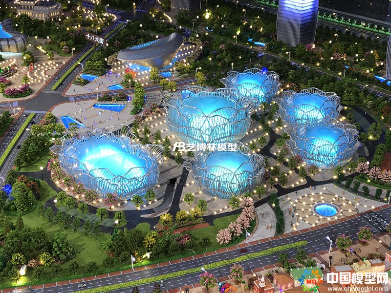 恒大鄭州童世界展廳工業模型