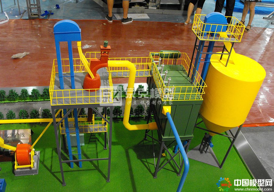 工業固廢資源化生產線裝置模型