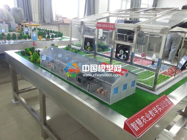智慧農業模型 ,智慧農業科技大棚展示模型