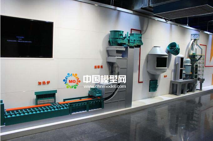 鋼鐵工藝流程沙盤(pán)模型