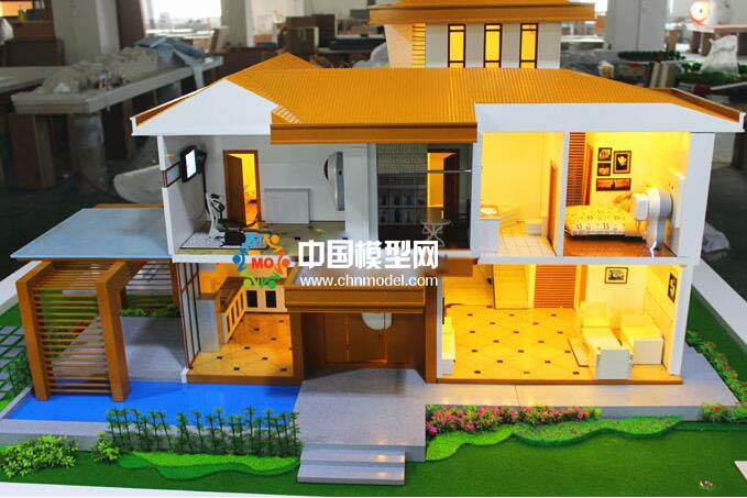 中興智能家居演示沙盤模型