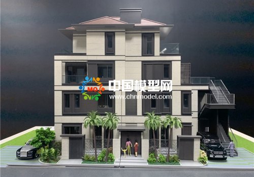 精工細制的別墅沙盤模型
