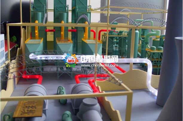 城市生活垃圾綜合處理系統沙盤模型