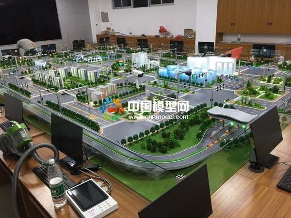 警察學院智能交通模擬沙盤模型