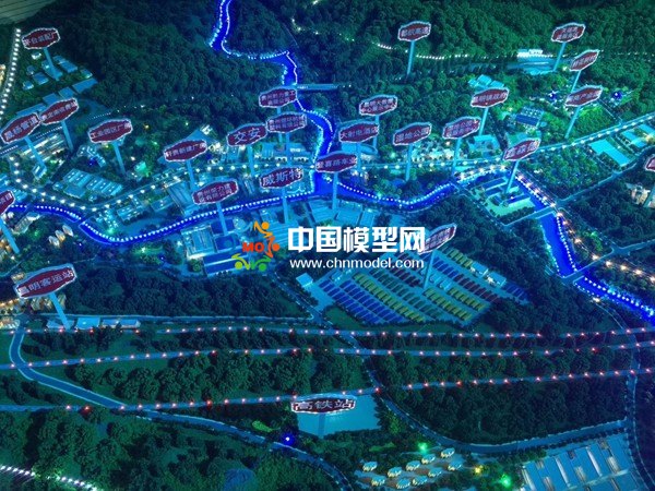 規劃館城市總體規劃沙盤模型