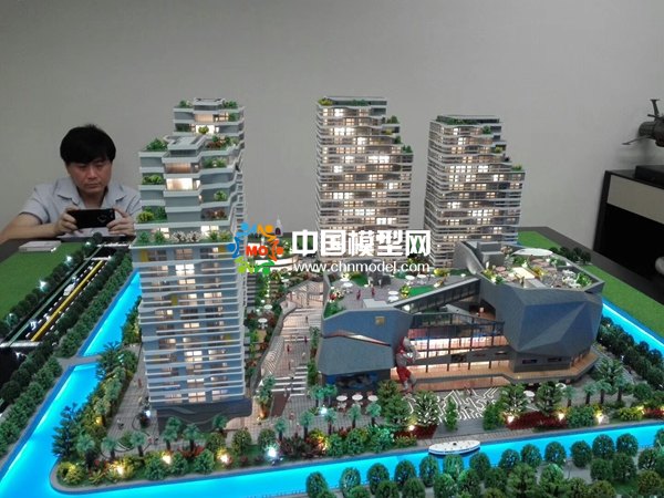 香港上環中保項目建筑模型