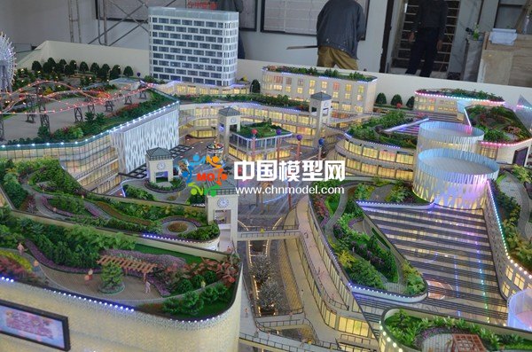 紅星國貿售樓展示沙盤模型