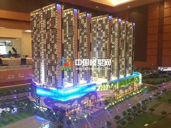 吉隆坡商業綜合體沙盤模型