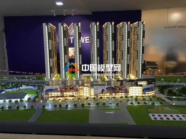吉隆坡商業綜合體沙盤模型