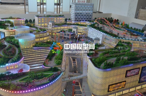 紅星國貿售樓展示沙盤模型