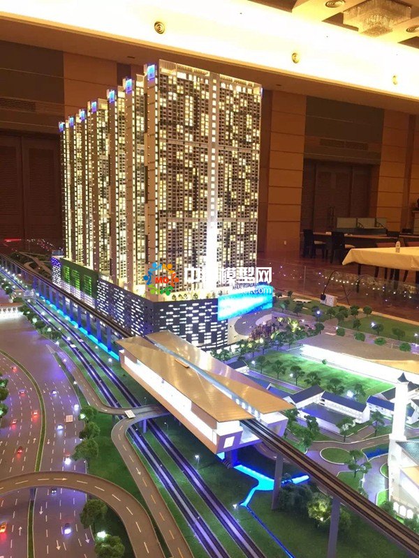 吉隆坡商業綜合體沙盤模型