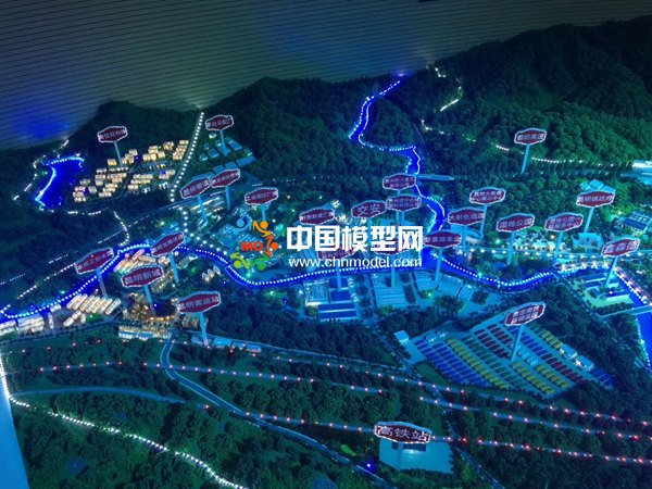 規劃館城市總體規劃沙盤模型