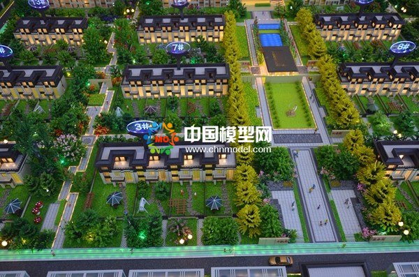 新都會項目建筑模型