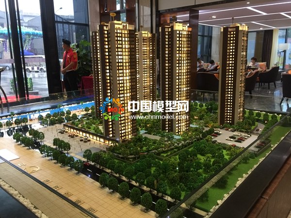 濱江時(shí)光園樓盤(pán)沙盤(pán)模型