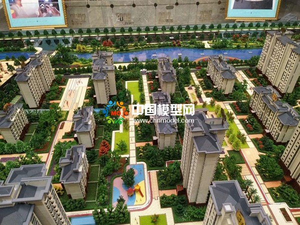 天潤國際公館售樓建筑模型