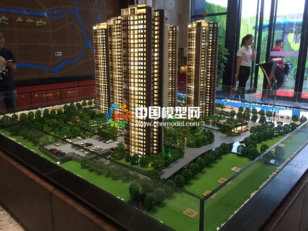 濱江時(shí)光園樓盤(pán)沙盤(pán)模型