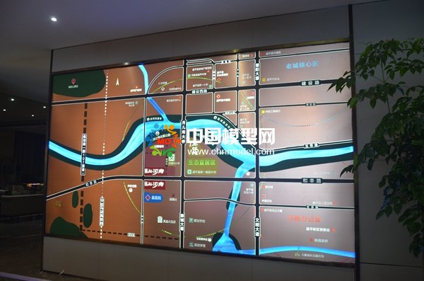 新都會項目建筑模型