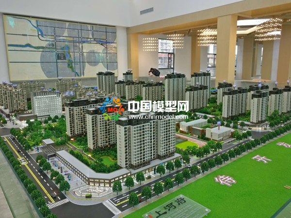新都會項目建筑模型