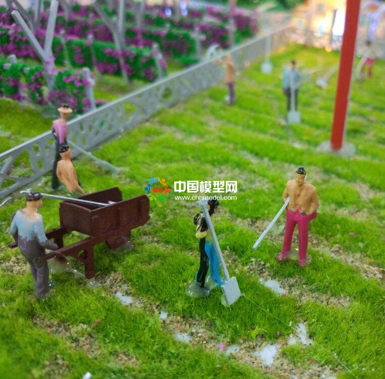 農業旅游觀光生態莊園沙盤模型