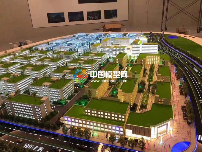 智能產(chǎn)業(yè)園沙盤(pán)模型
