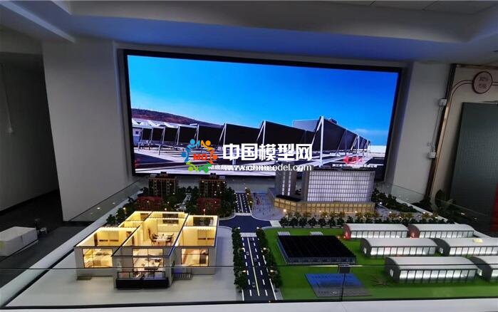 太陽能異聚態熱利用系統沙盤模型