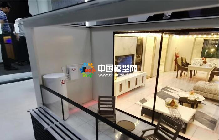 太陽能異聚態熱利用系統沙盤模型