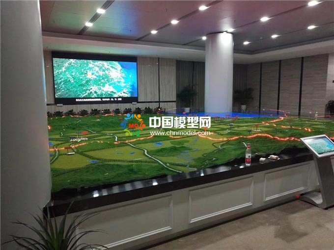 公路交通規劃沙盤模型