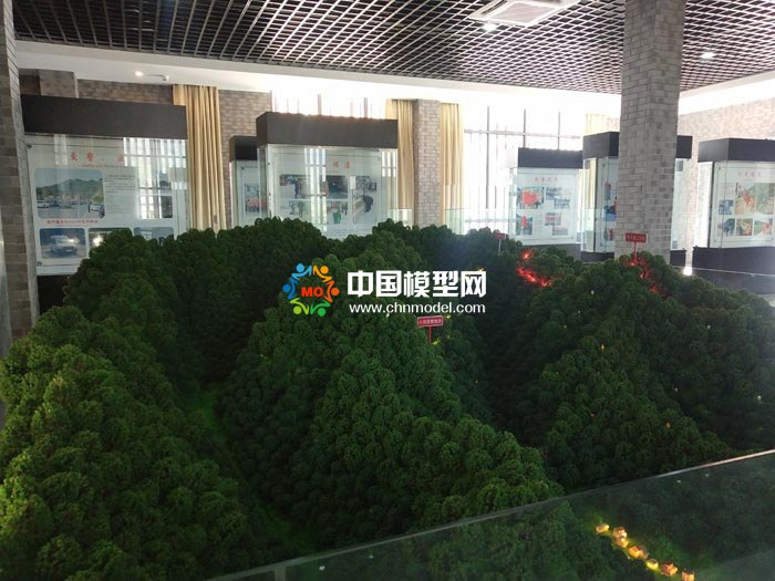 聯合搜救場景模擬沙盤模型