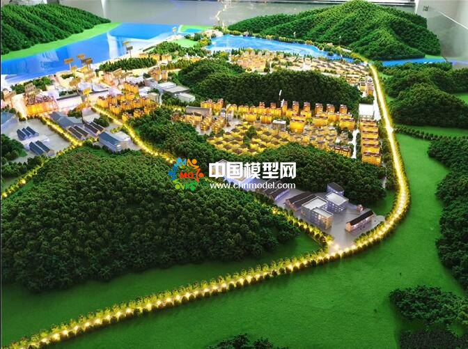 大洋鎮小城鎮環境整治沙盤模型