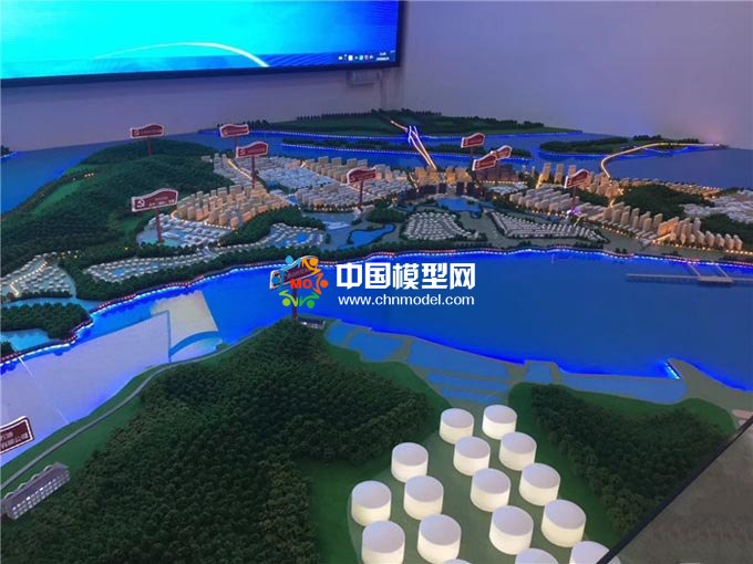 黨群服務中心沙盤模型