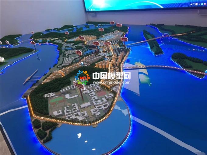 黨群服務中心沙盤模型