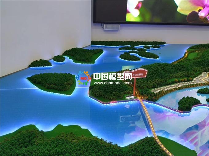 黨群服務中心沙盤模型