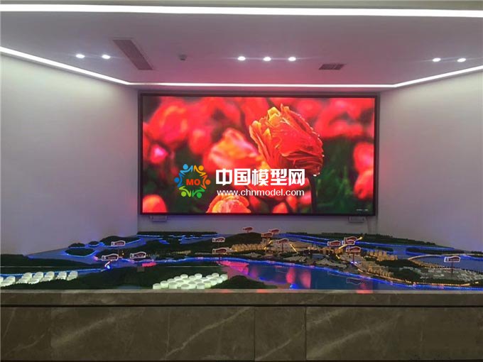 黨群服務中心沙盤模型