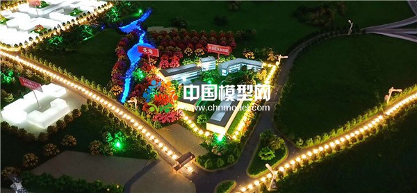 現代農業示范基地沙盤模型