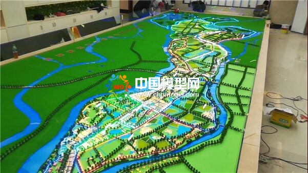 城鄉一體化規劃沙盤模型