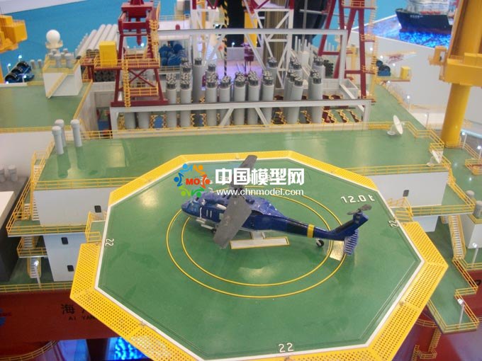 海上石油鉆井平臺模型