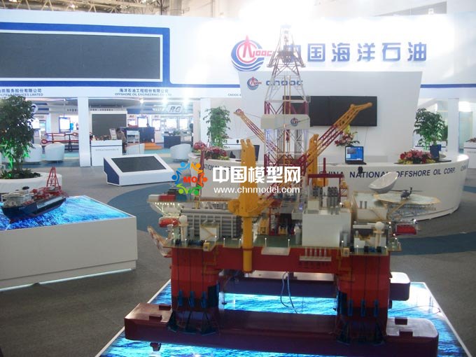 海上石油鉆井平臺模型