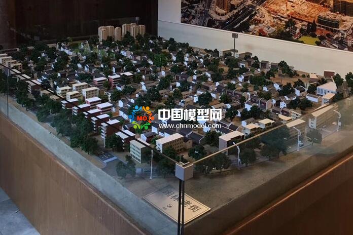 老街沙盤模型，復原模型