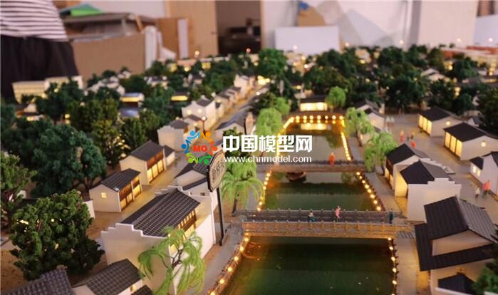 老街沙盤模型，復原模型