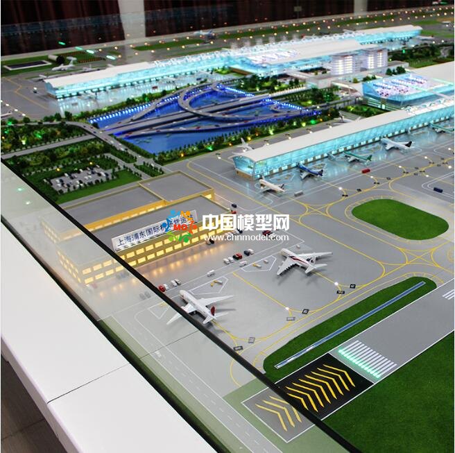 機場沙盤模型