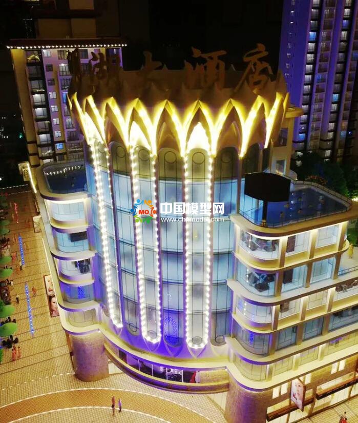 勐海莎灣納冠沙盤模型