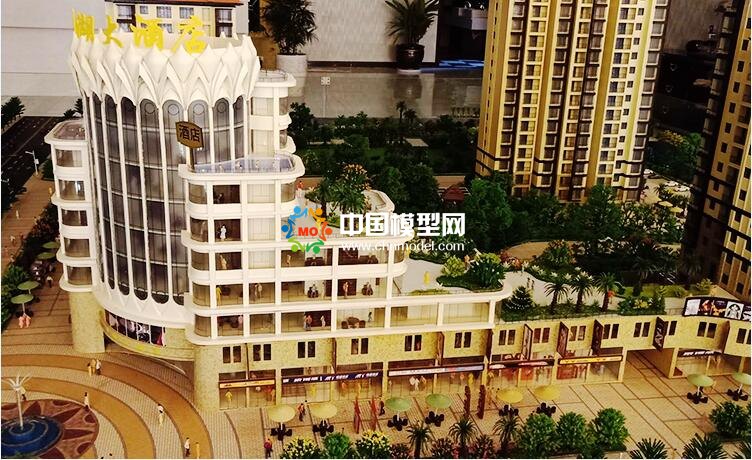 勐海莎灣納冠沙盤模型