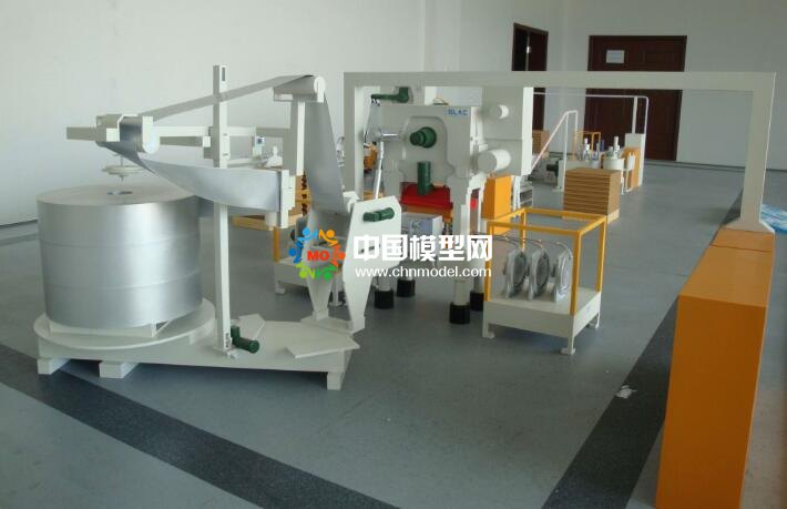 易拉罐生產線沙盤模型