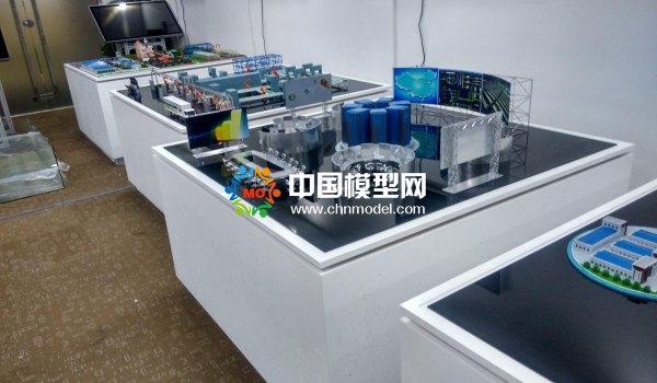 智慧工廠沙盤模型，生產線沙盤模型