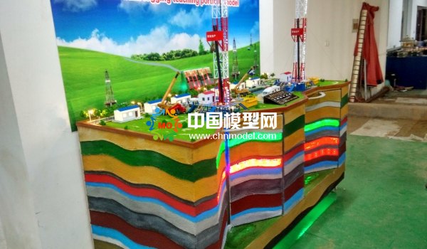 鈾礦測井教學(xué)組合模型