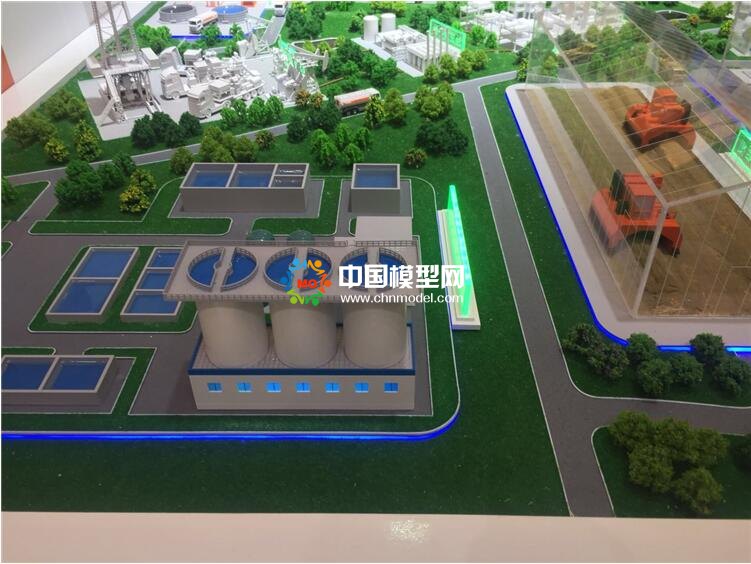 垃圾處理沙盤模型，廢固處理沙盤模型