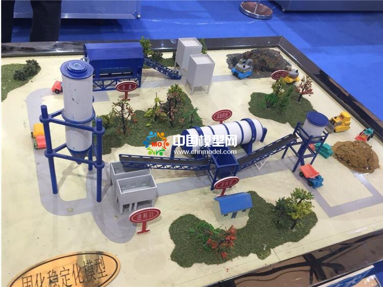 垃圾處理沙盤模型，廢固處理沙盤模型