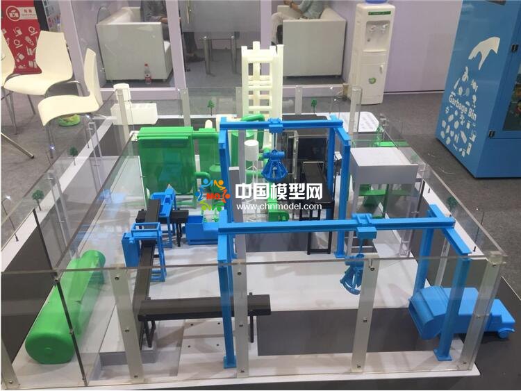 廢固處置設備模型