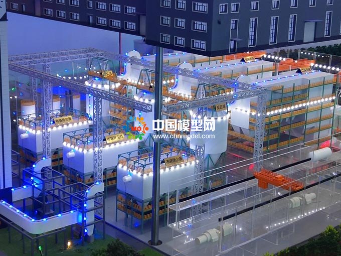 生活垃圾焚燒發電沙盤模型